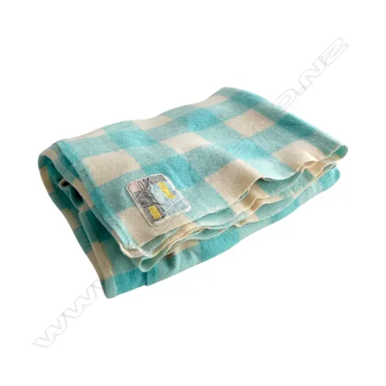 N.Z. PURE WOOL BLANKET 