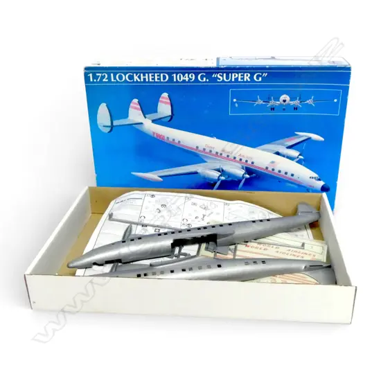 BOXED LOCKHEAD 1049 "SUPER G" 1.72 MODEL KIT