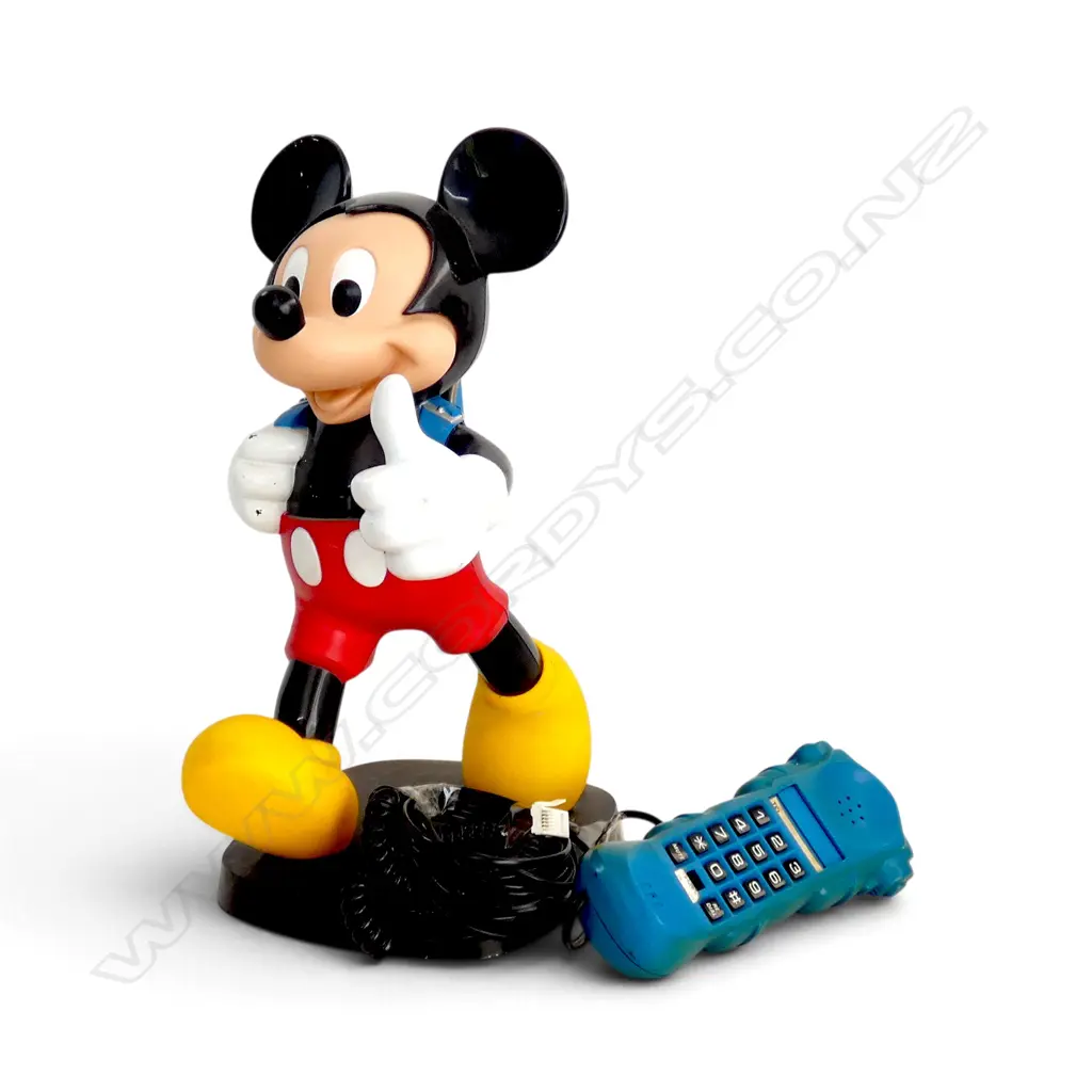 VINTAGE MICKEY MOUSE PHONE, H.350mm Image 1++