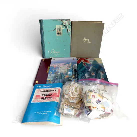 BOX OF ASST. STAMPS