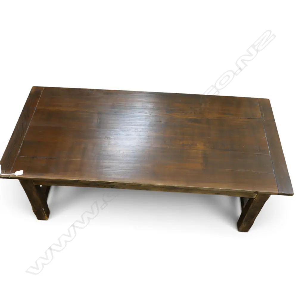 MODERN PLANK TOP COFFEE TABLE 1350x635x440mm Image 1++