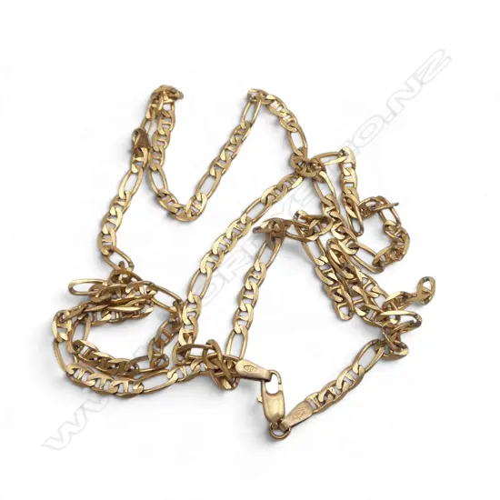9CT CHAIN, BROKEN 6.8gms