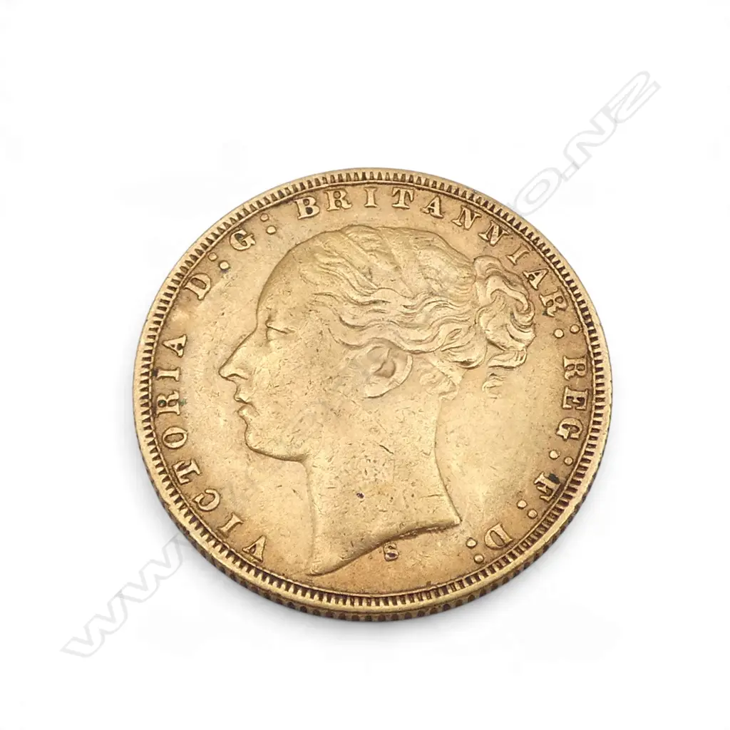VICTORIAN 1873 FULL SOVEREIGN Image 1++