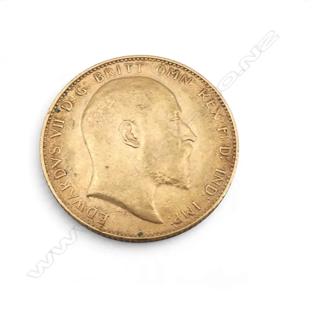 EDWARDIAN 1910 FULL SOVEREIGN Image 1++