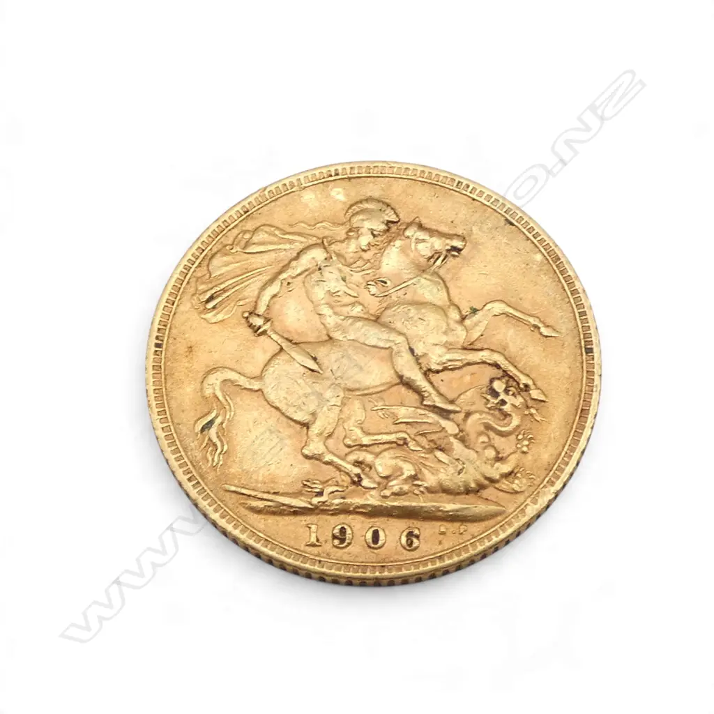 EDWARDIAN 1906 FULL SOVEREIGN Image 1++