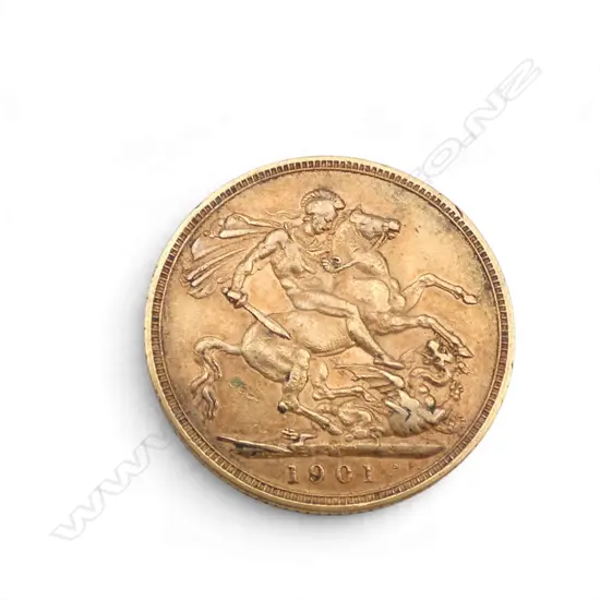 VICTORIAN 1901 FULL SOVEREIGN