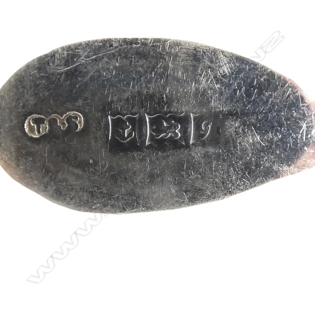 CASED SET OF 6 STG SILVER APOSTLE SPOONS, BIRMINGHAM 1956, 83gms Image 1++