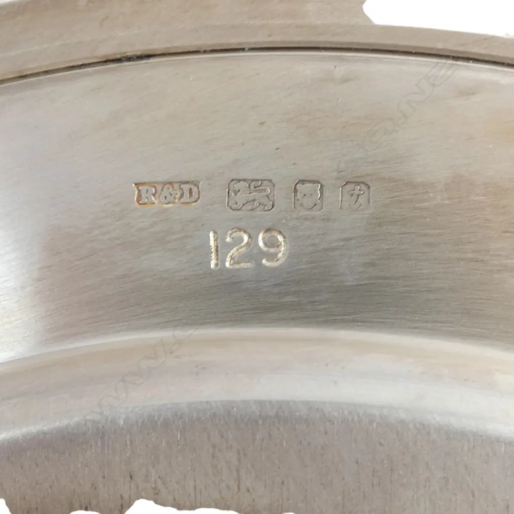 STG SILVER PLATE 'NEW ZEALAND DAY WAITANGI FEBRUARY 6th 1974' LONDON 1974 230mm dia 361gms BOXED Image 1++