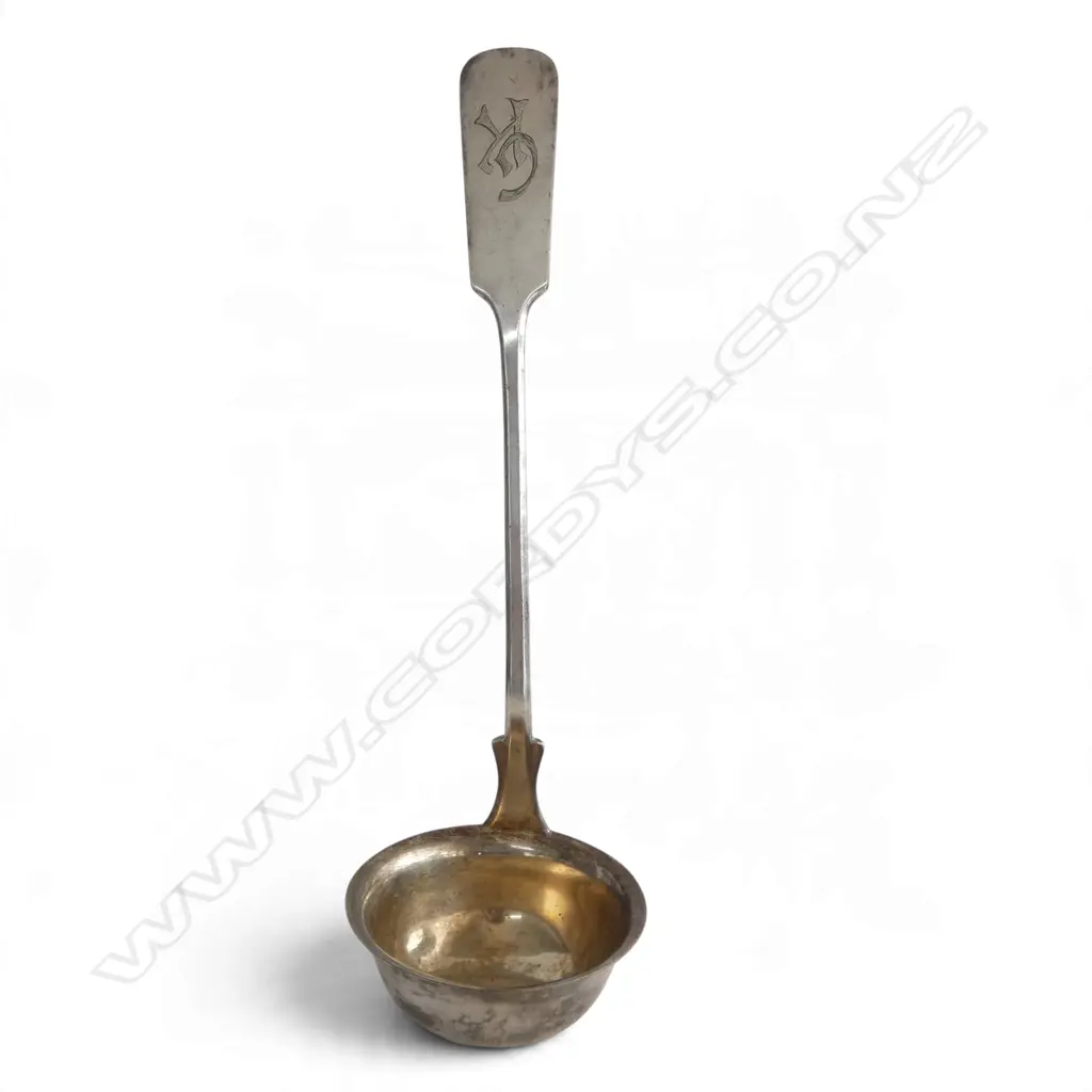 CONTINENTAL SILVER LADLE, 177gms Image 1++