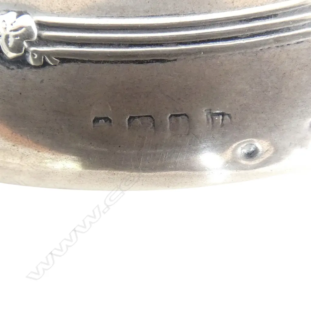 2 20thC STG SILVER VANITY MIRRORS Image 1++