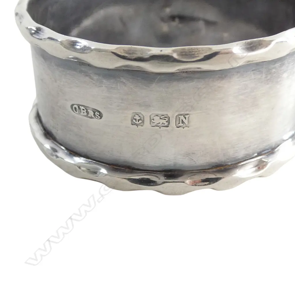 3 STG SILVER THIMBLES, NAPKIN RING, HAT PIN, BUTTON HOOK & OTHER Image 1++