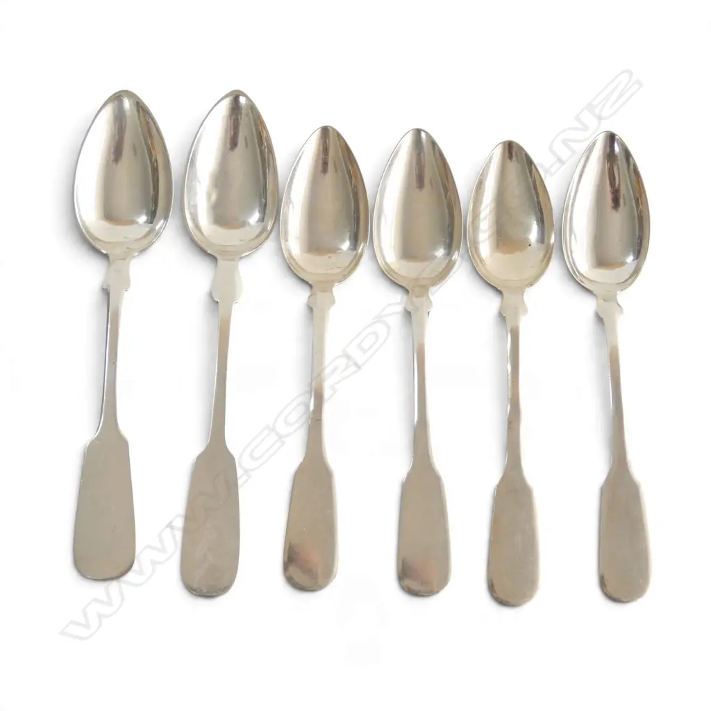 6 800 SILVER TEASPOONS 117gms Image 1++