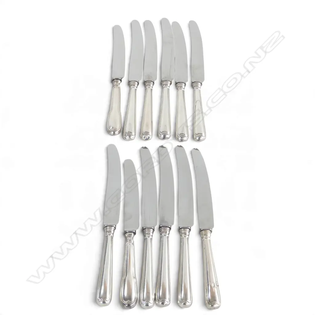 12 800 SILVER KNIVES (10 L.240mm, 2 L.220mm) Image 1++