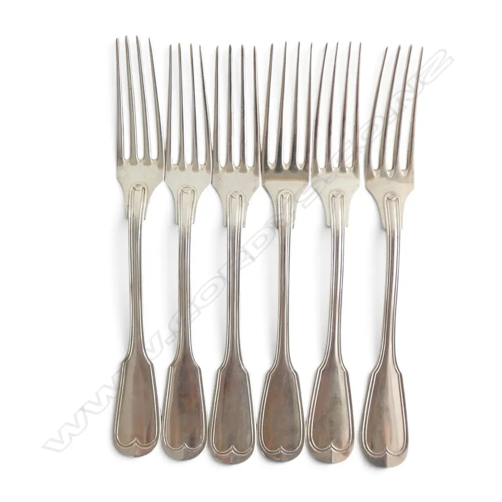 6 800 SILVER FORKS L.210mm 400gms Image 1++