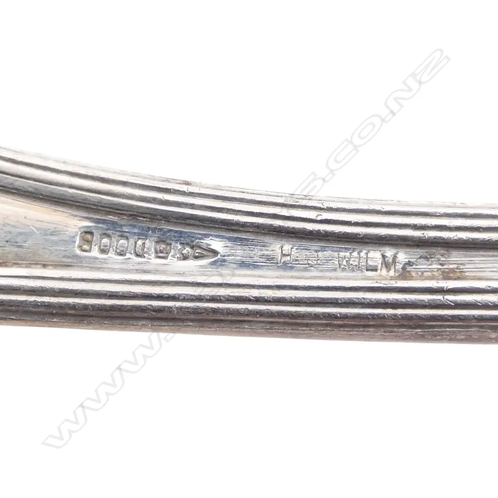 2 .800 GERMAN SILVER LADLES 490gms Image 1++