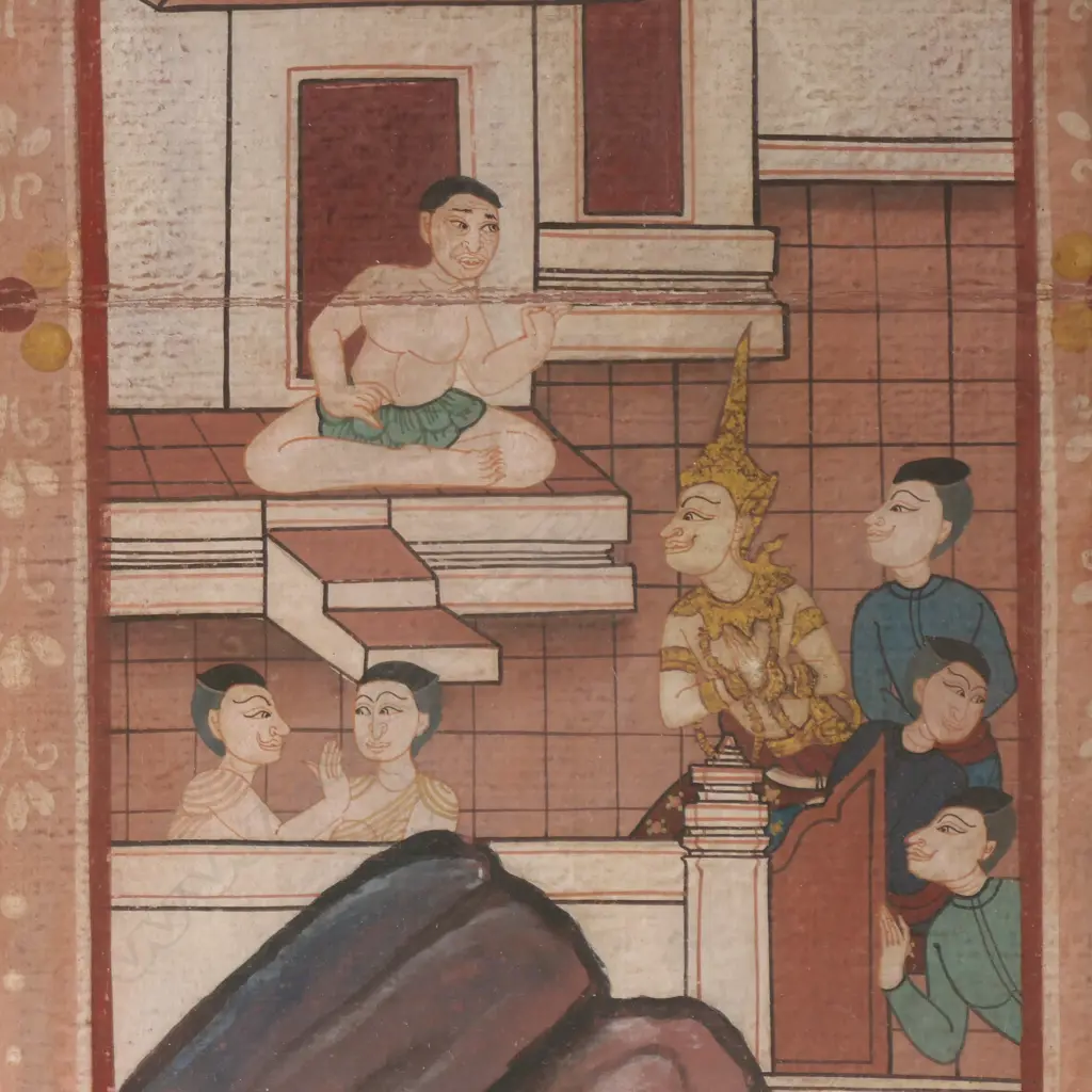 2 SOUTH EAST ASIAN PAINTINGS 270x195mm Image 1++