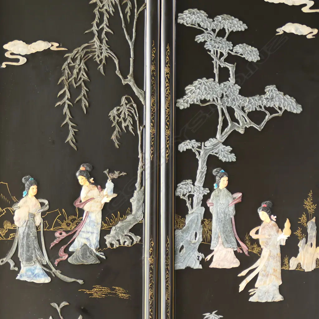 4 ORIENTAL PANELS 1015x335mm Image 1++