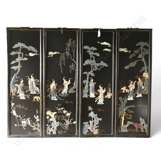 4 ORIENTAL PANELS 1015x335mm