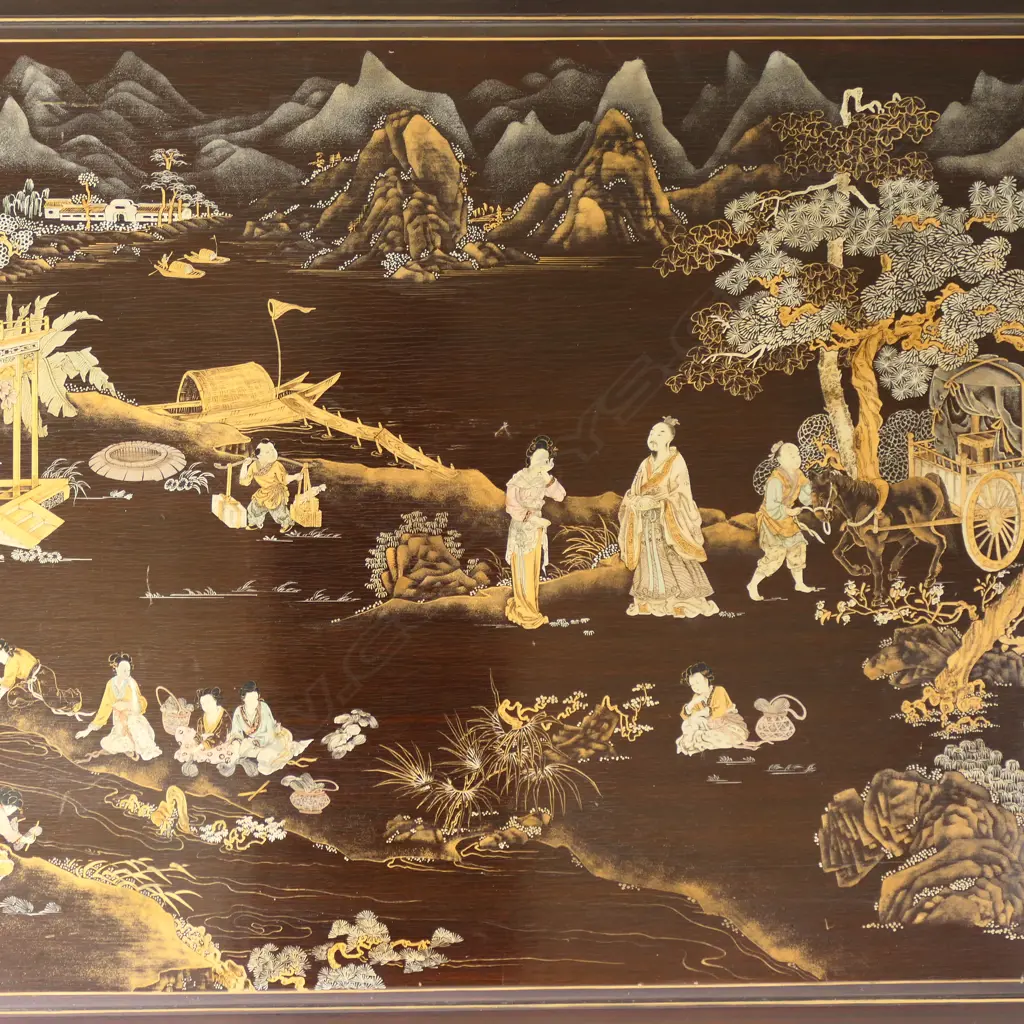 LG CHINESE LACQUER PANEL 1020x760mm Image 1++