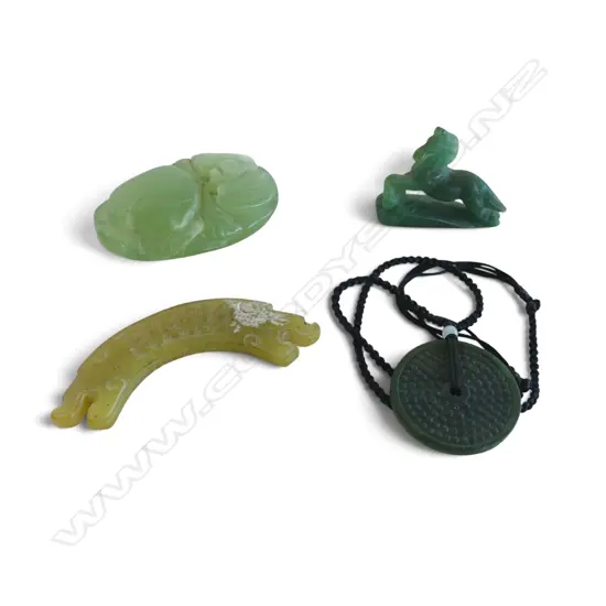 ASST CHINESE JADE L.95mm
