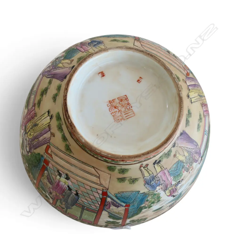 FAMILLE ROSE BOWL H.145mm, 315mm dia Image 1++