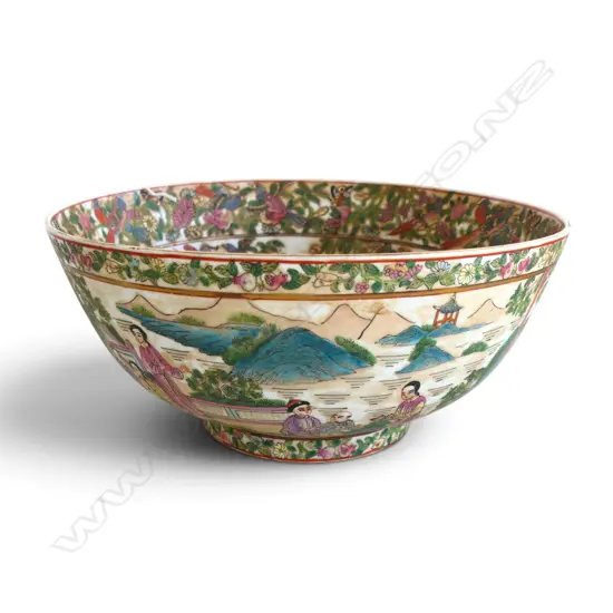 FAMILLE ROSE BOWL H.145mm, 315mm dia