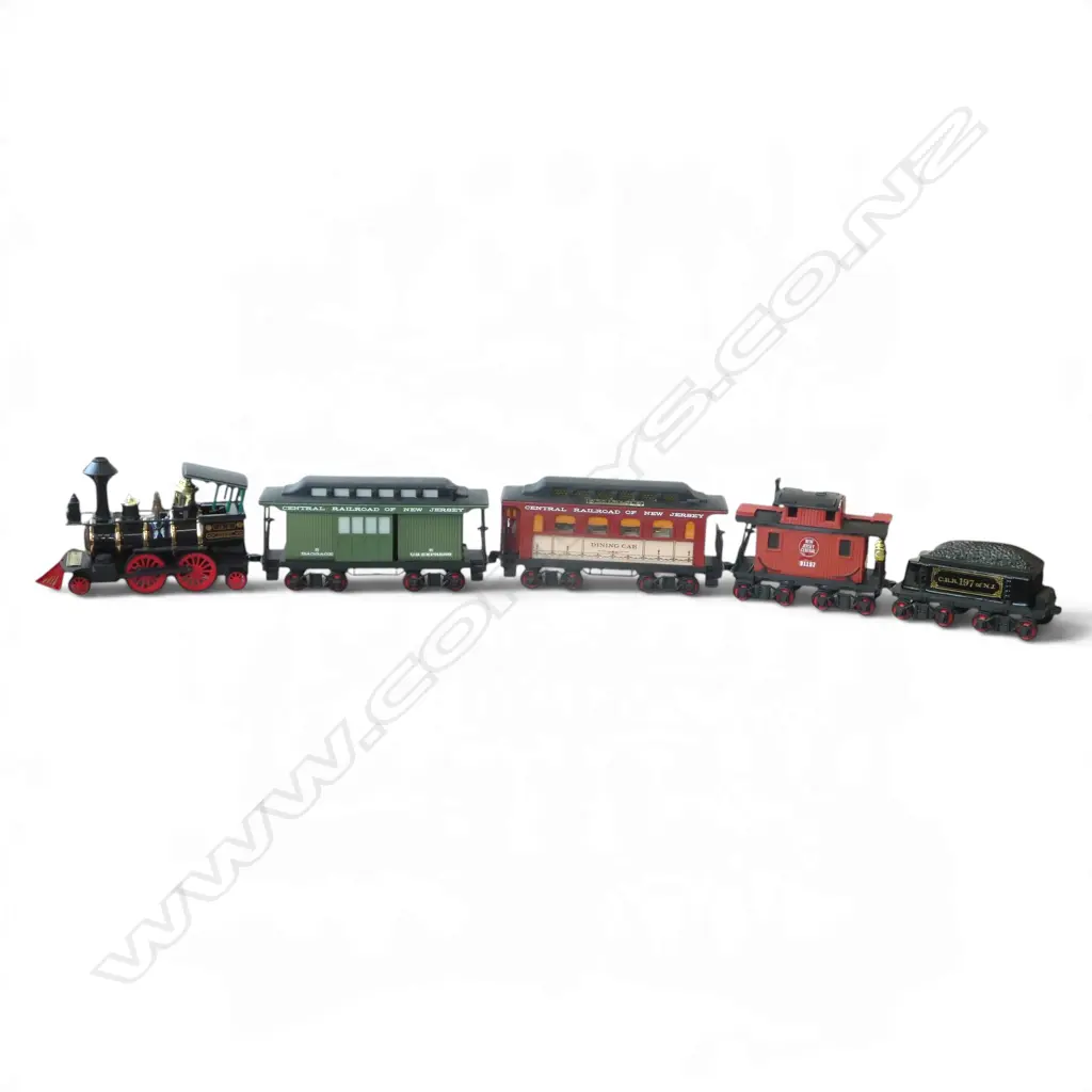 JIM BEAM 5 PCE TRAIN SET (ENGINE L.360mm AF) Image 1++