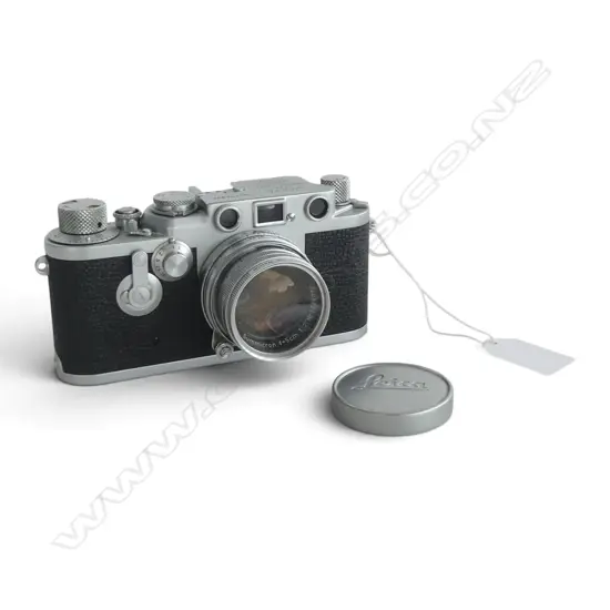 LEICA IIIf rangefinder CAMERA with SUMMICRON F2 5cm screw mount lens