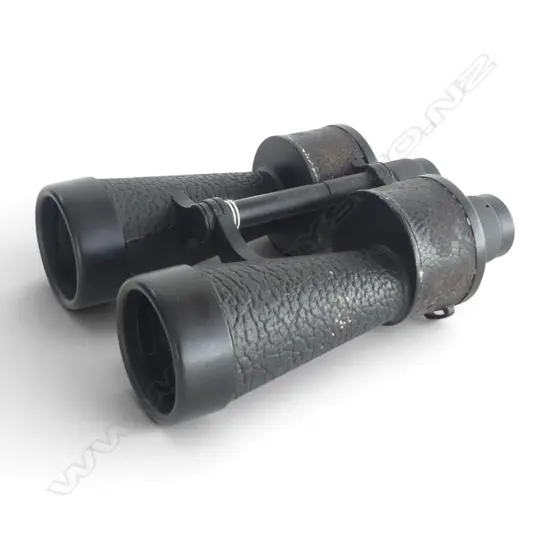 E. LEITZ 7/50 NAVAL BINOCULARS 305331 with GERMAN SWASTIKA & EAGLE. Model 4335N