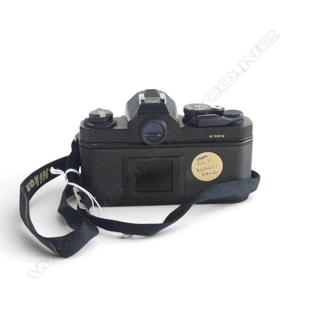 NIKON FM2 CAMERA 28mm F3.5 NIKKOR LENS with new battery. Working Image 1++