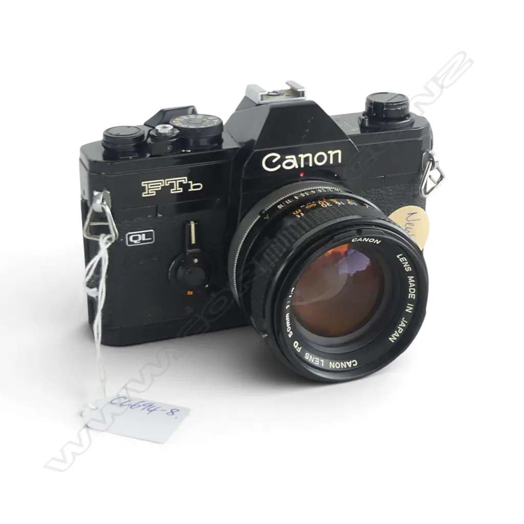 CANON FTb CAMERA 50mm 1.4 LENS. With new battery. Working Image 1++