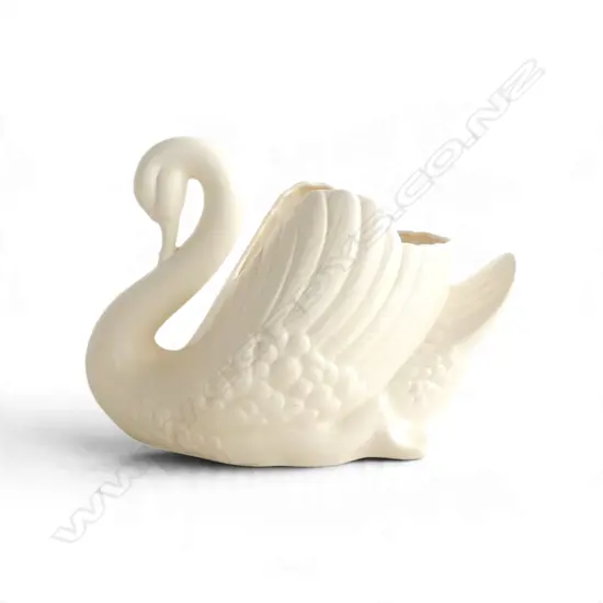 LG CROWN LYNN SWAN VASE H.220mm