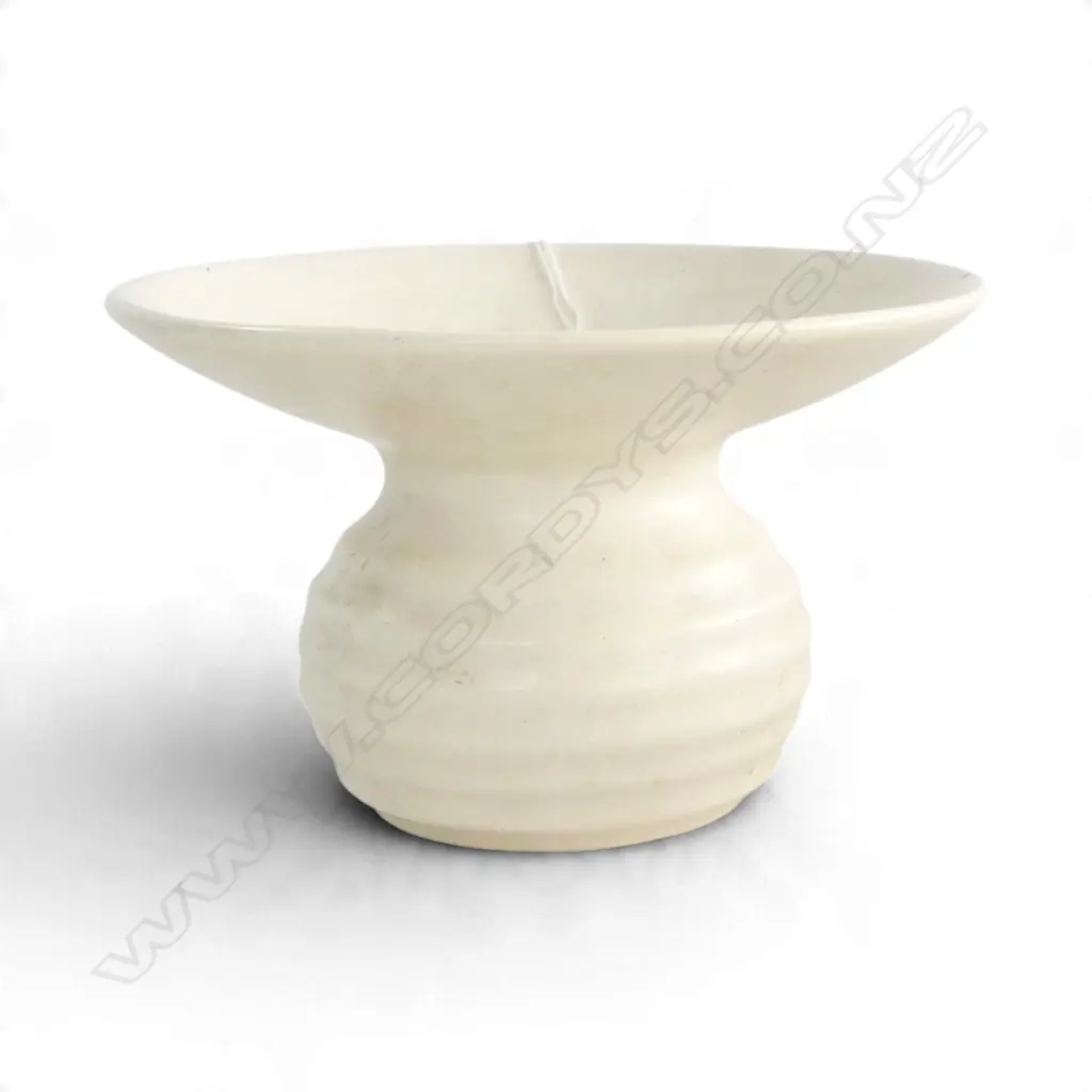 CROWN LYNN HAND POTTED VASE H.100 Dia.160mm Image 1++