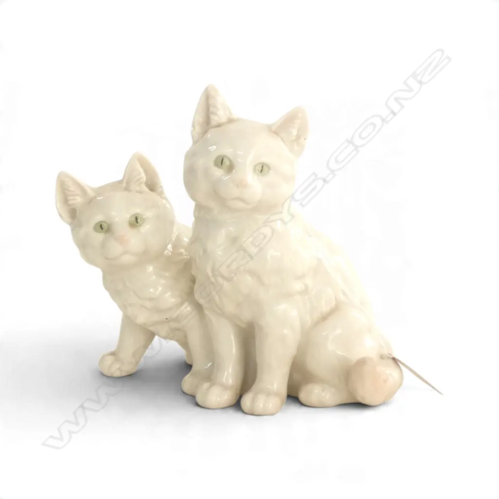 HUTSCHENREUTHER CAT FIGURE GROUP H.165mm Image 1++