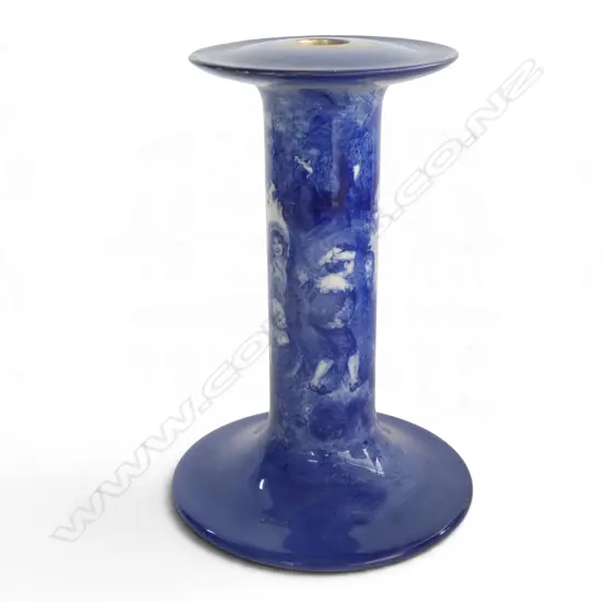 ROYAL DOULTON BLUE CHILDREN LRG CANDLESTICK, H.230mm, professional restoration