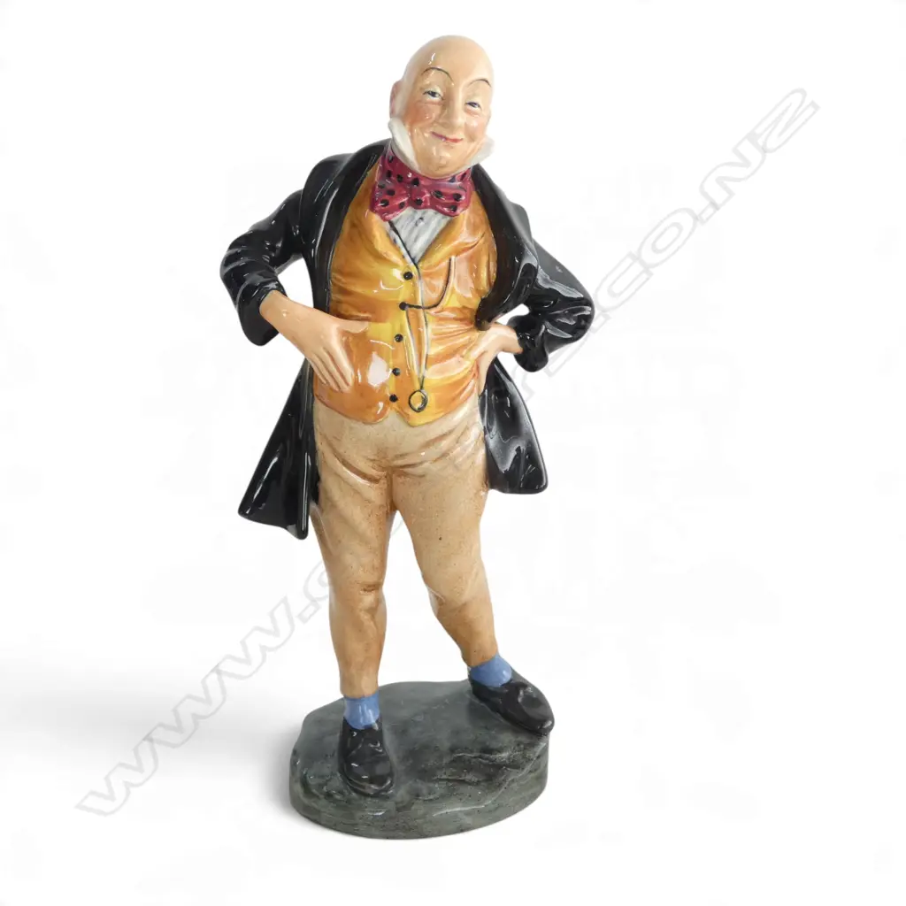 ROYAL DOULTON DICKEN'S WARE 'MR MCAWBER' FIGURINE, H.185mm Image 1++