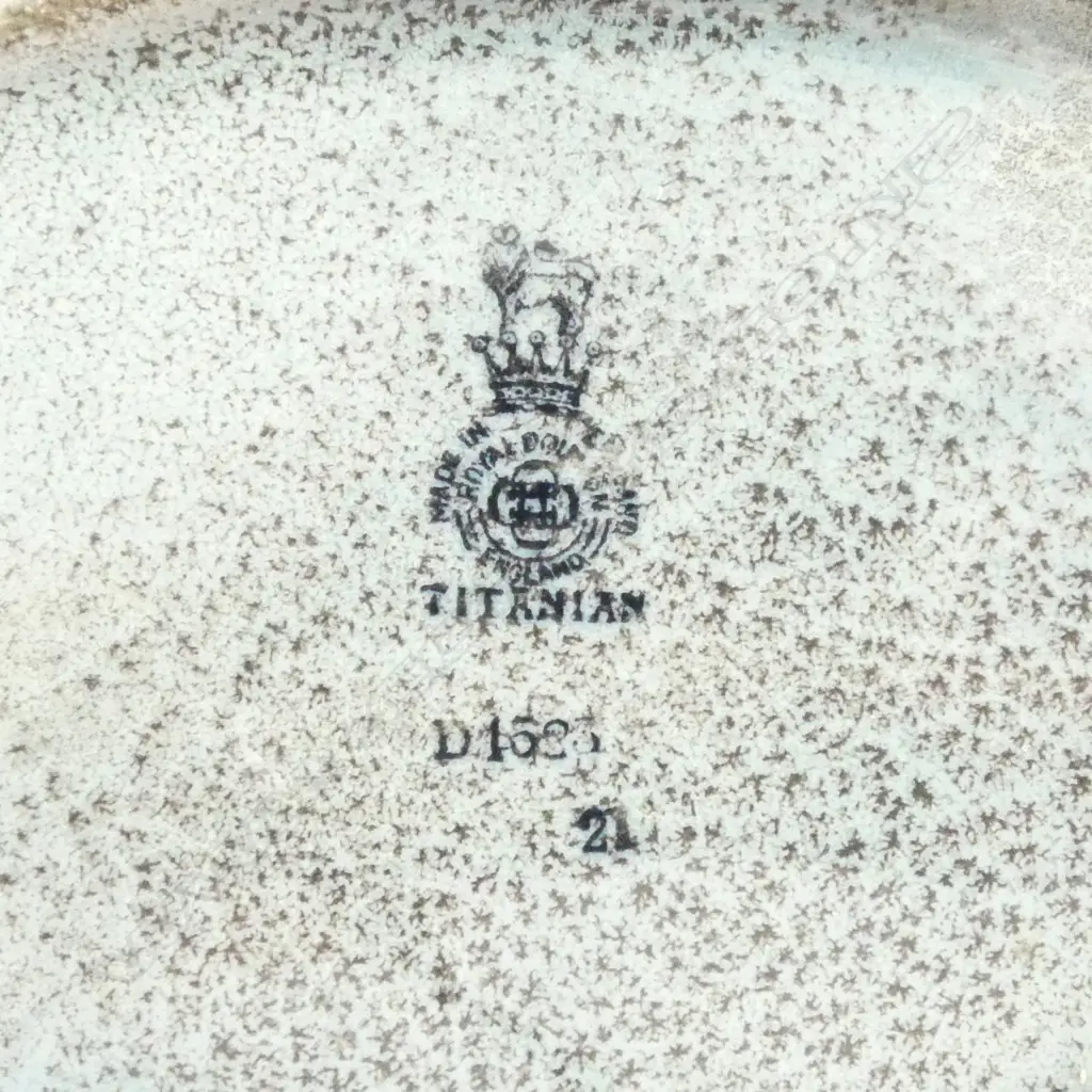 ROYAL DOULTON CECIL ALDIN TITANIAN WARE BOWL W.275mm Image 1++