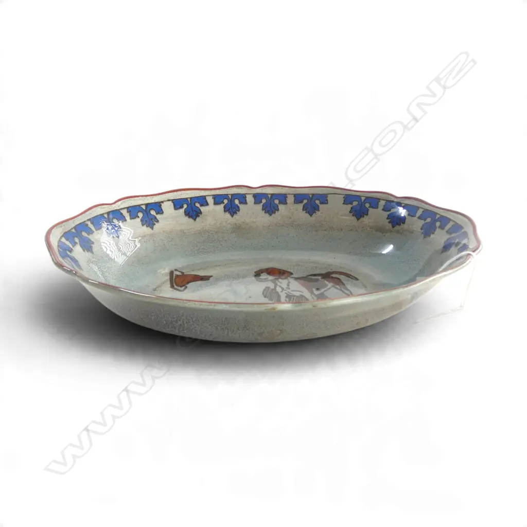 ROYAL DOULTON CECIL ALDIN TITANIAN WARE BOWL W.275mm Image 1++