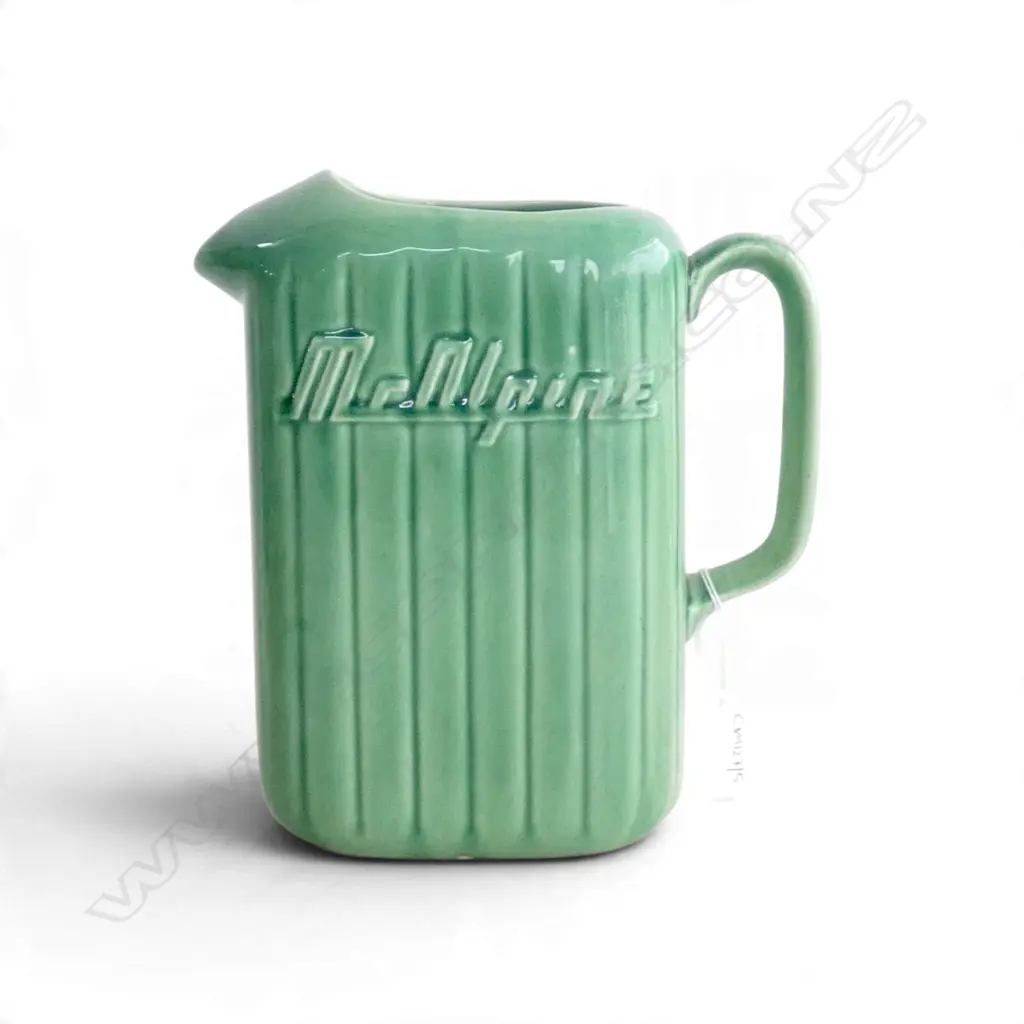  GREEN MCALPINE JUG H.220mm Image 1++