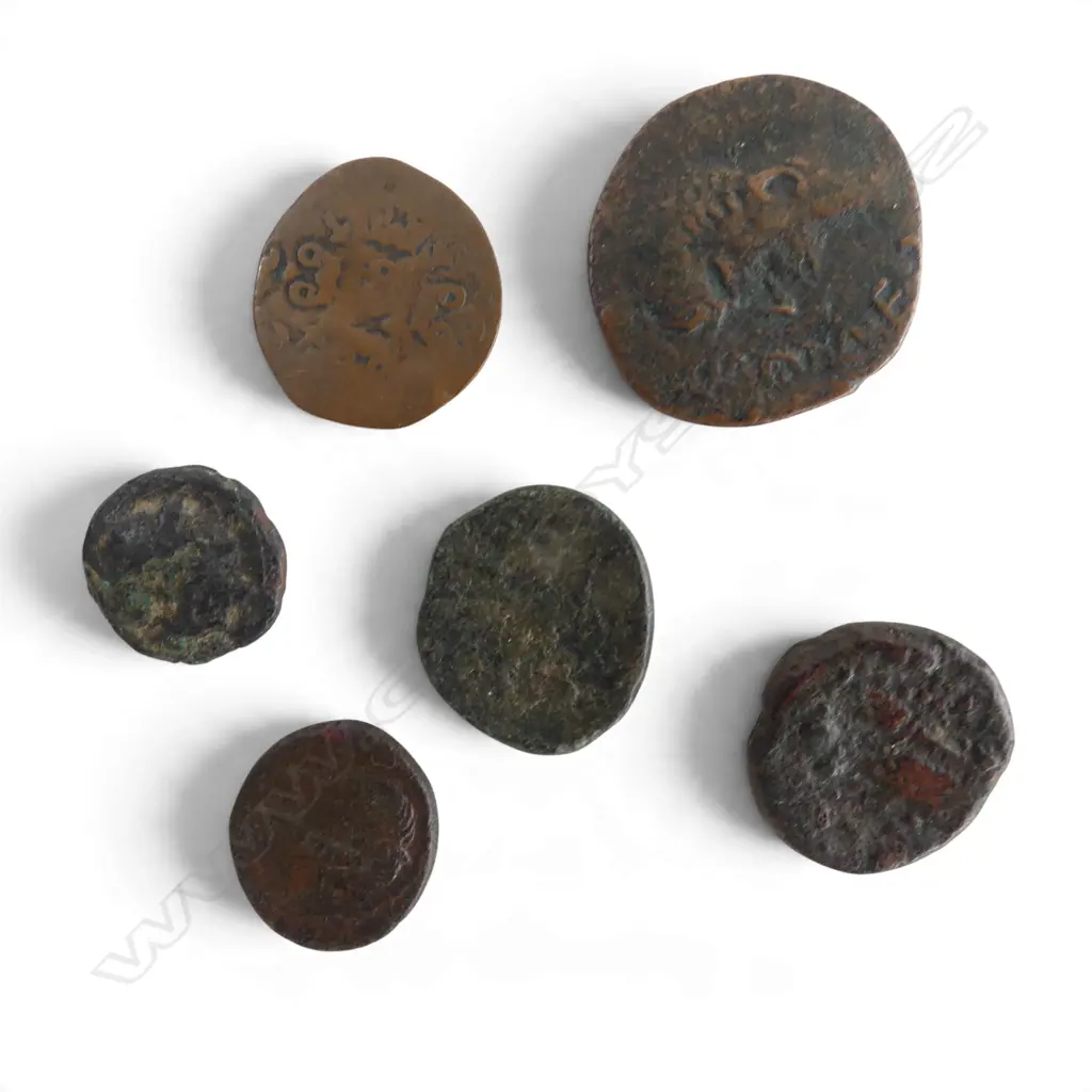 6 ANCIENT COINS Image 1++