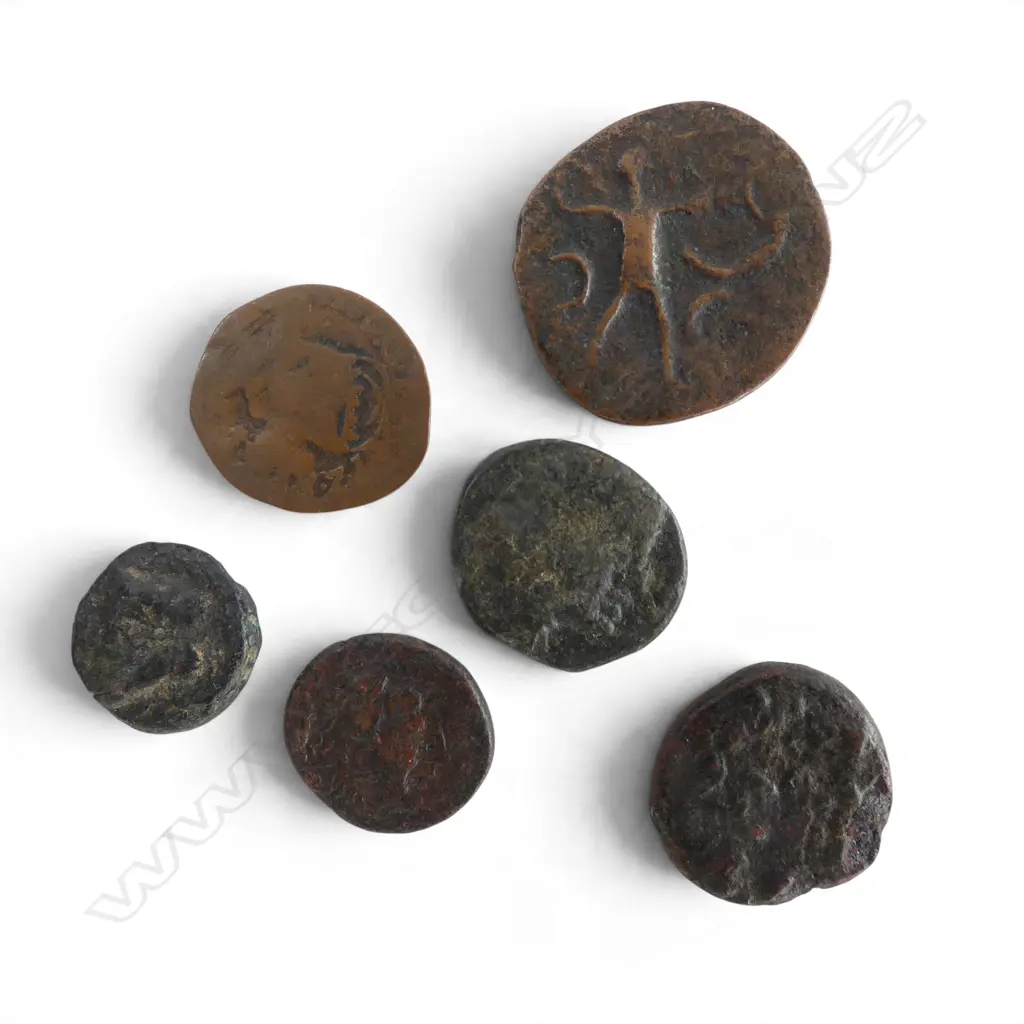 6 ANCIENT COINS Image 1++