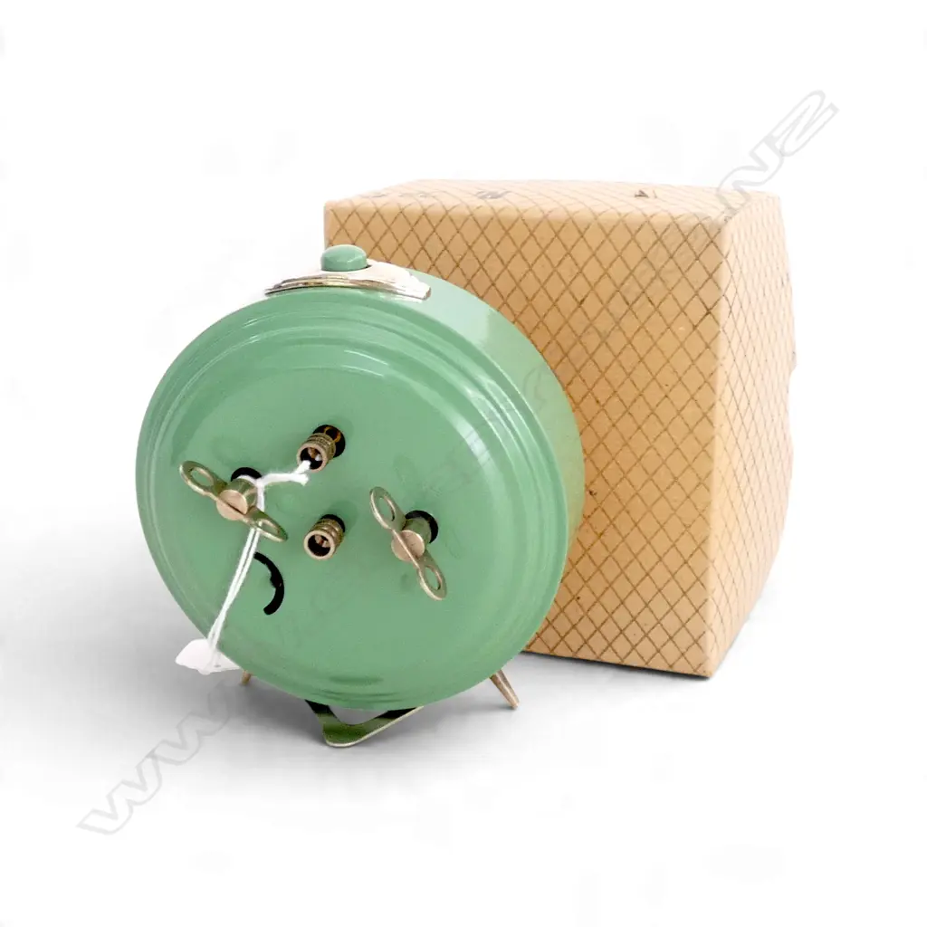 BOXED VINTAGE ALARM CLOCK H.110mm Image 1++