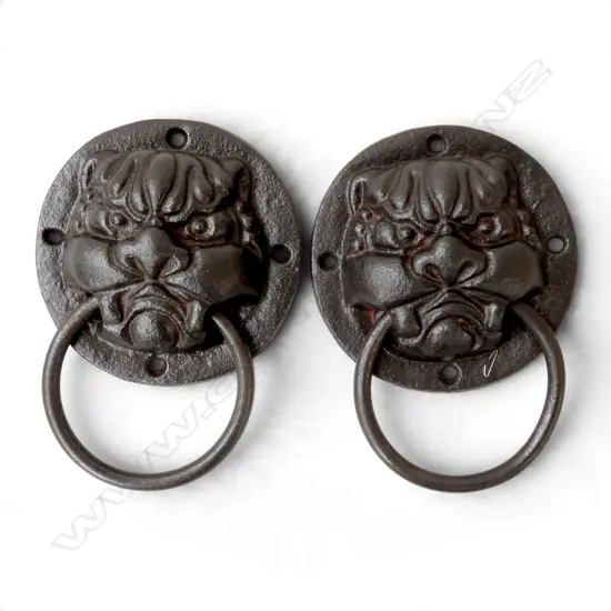 PR CAST IRON DOOR KNOCKERS 120mm dia