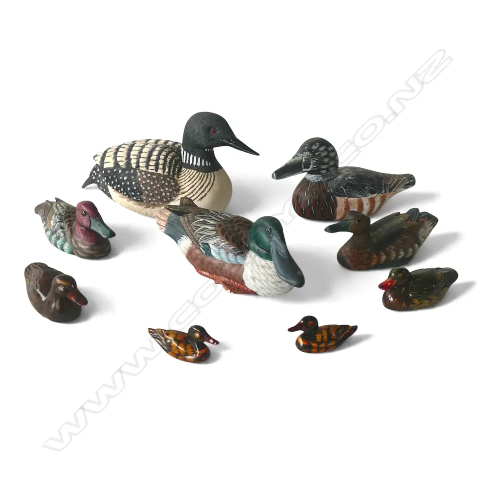 8 DUCK ORNAMENTS W.220mm Image 1++