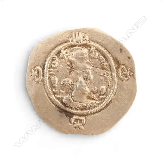 HORMIZD IV 570-590 AD SILVER DRACHM. SASSANIAN EMPIRE