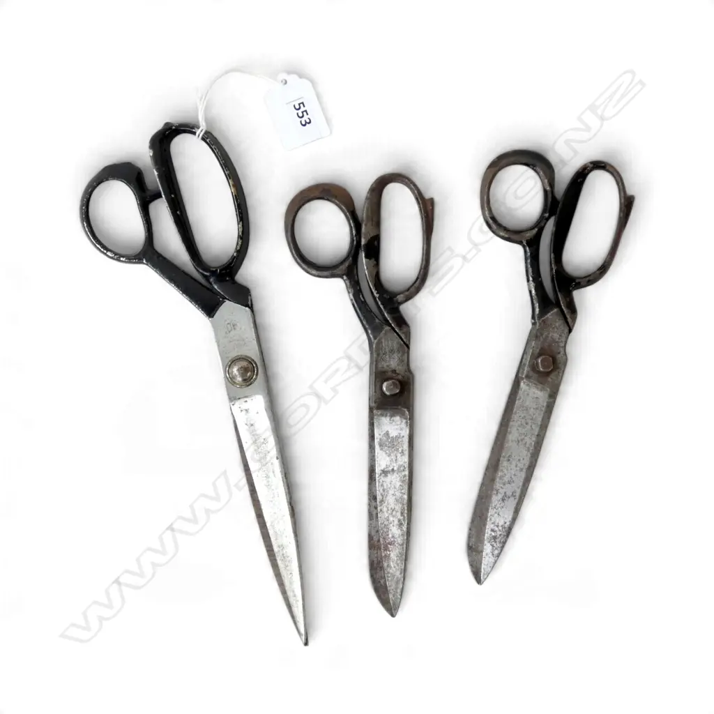 3 PAIRS DRAPERS SCISSORS Image 1++