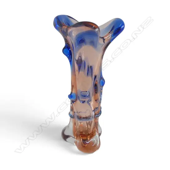 ART GLASS VASE H.290mm