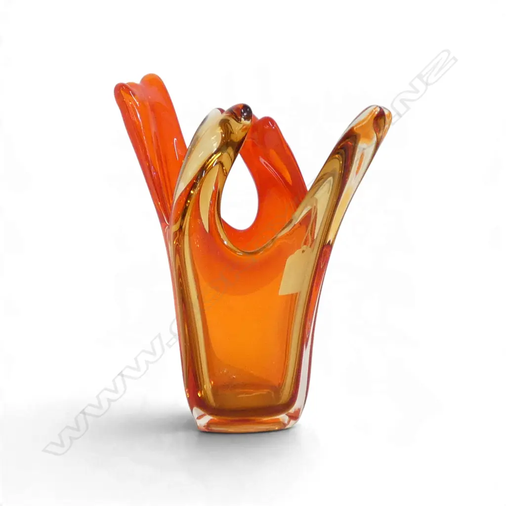 ART GLASS VASE H.220mm Image 1++