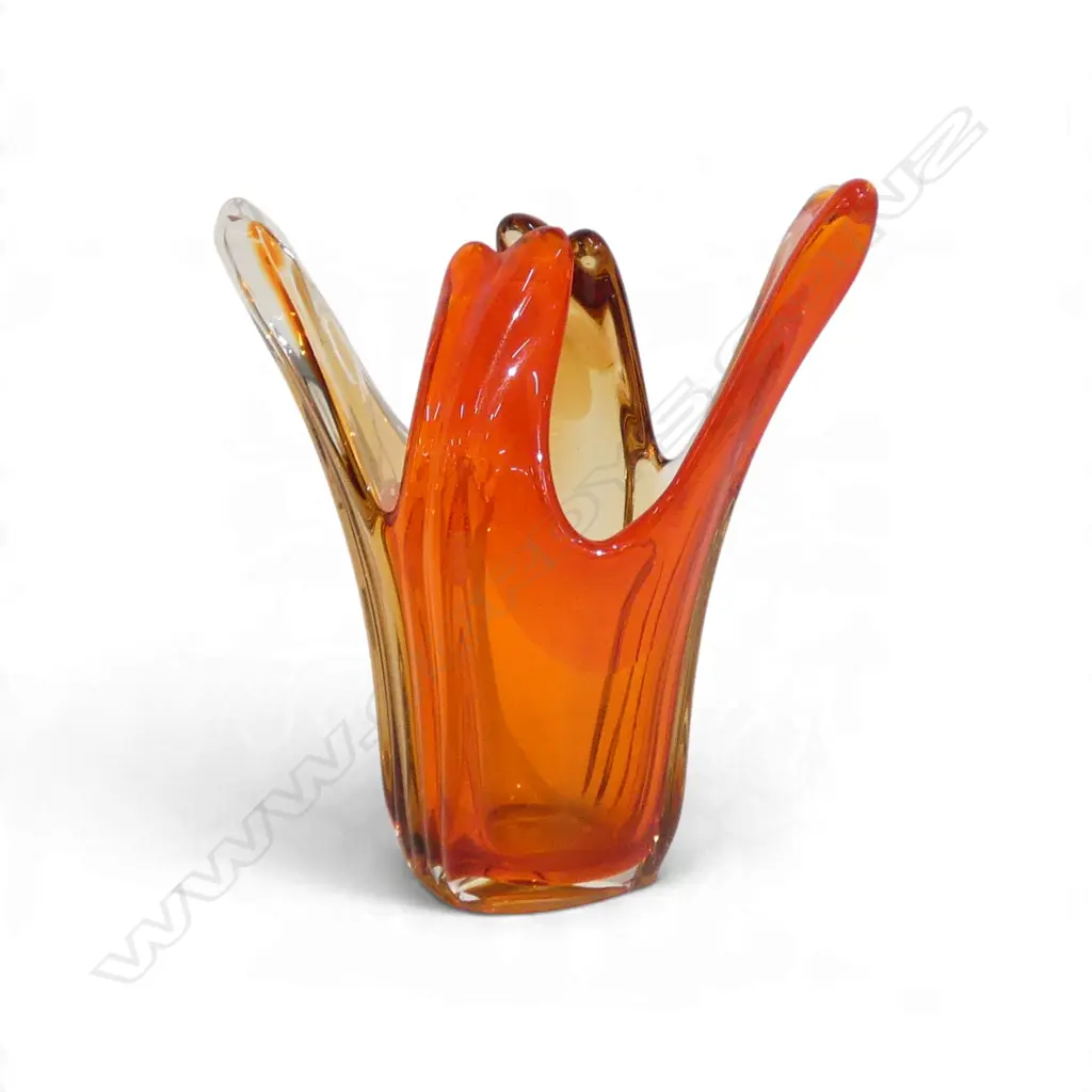 ART GLASS VASE H.220mm Image 1++