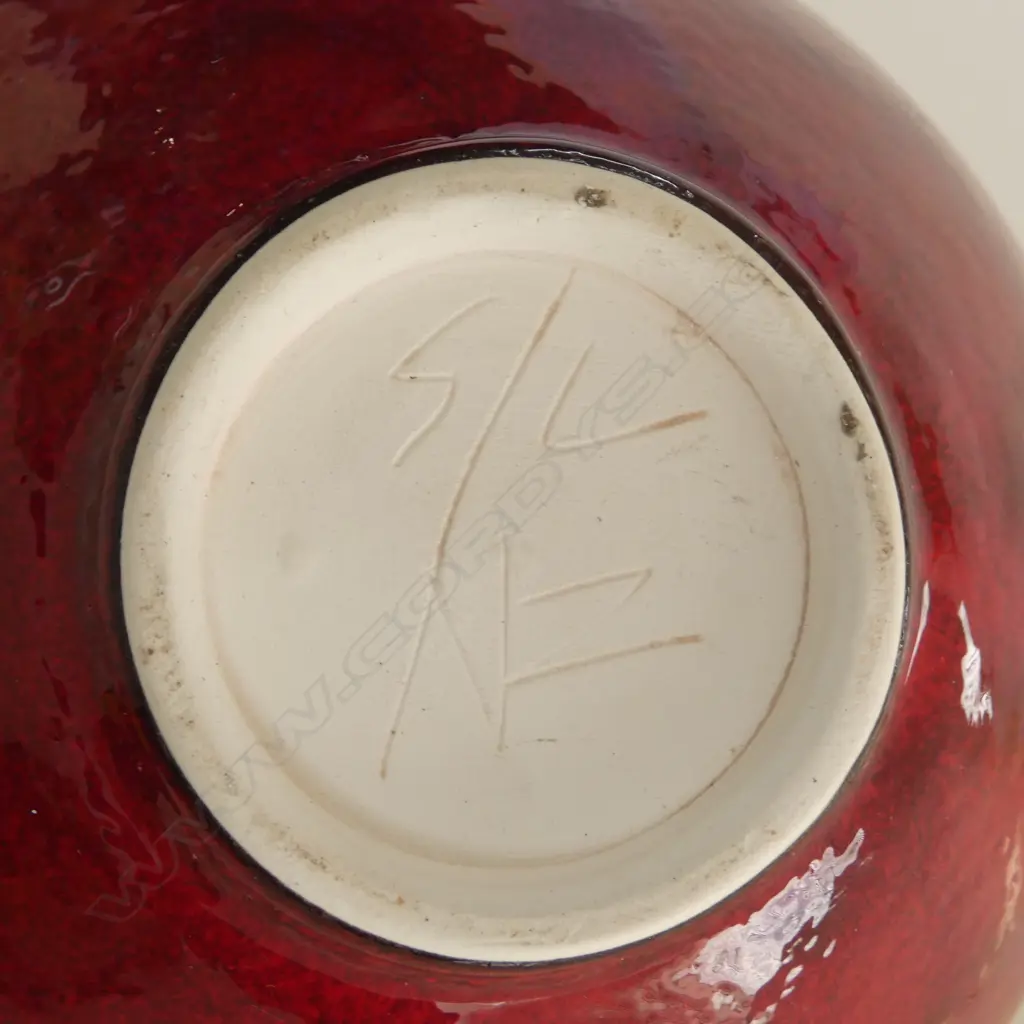 KEUM SUN LEE GLOSS RED VASE, H.190mm Image 1++